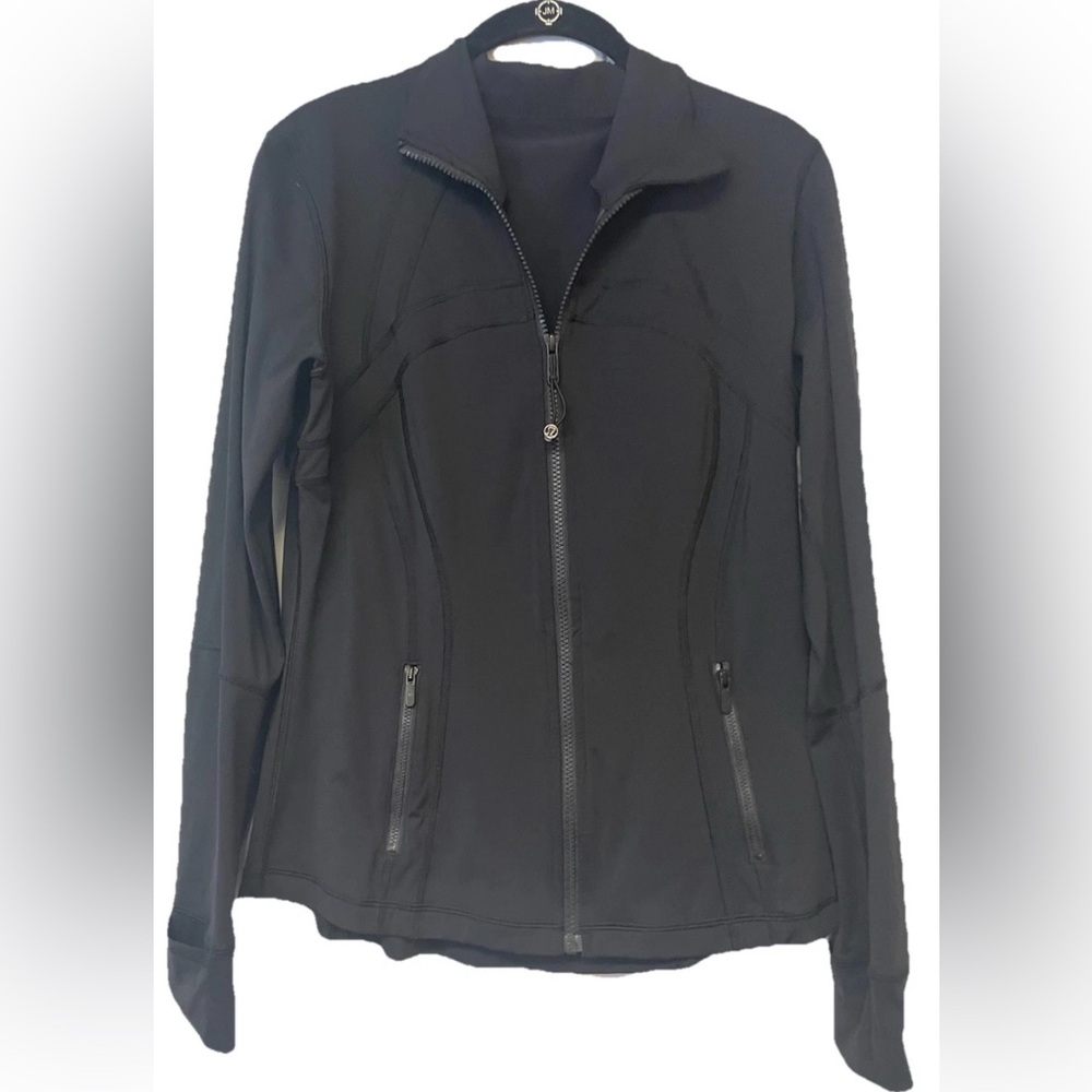 WOT Lululemon Define Jacket Zip up Size 10 black - Picture 7 of 7